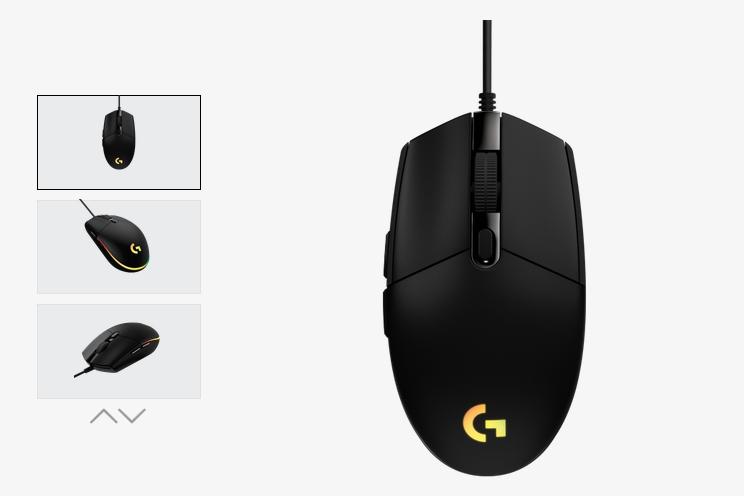 Logitech G203 Kab. Gaming Mouse Siyah 