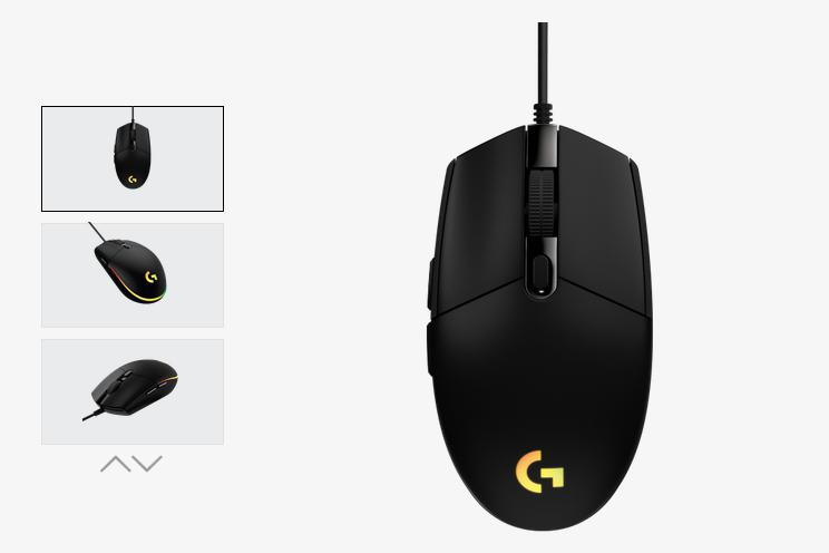 Logitech G203 Kab. Gaming Mouse Siyah 